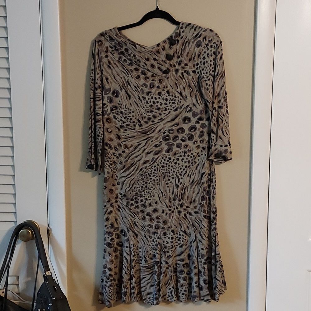 💌 Perceptions of New York Animal Print Dress